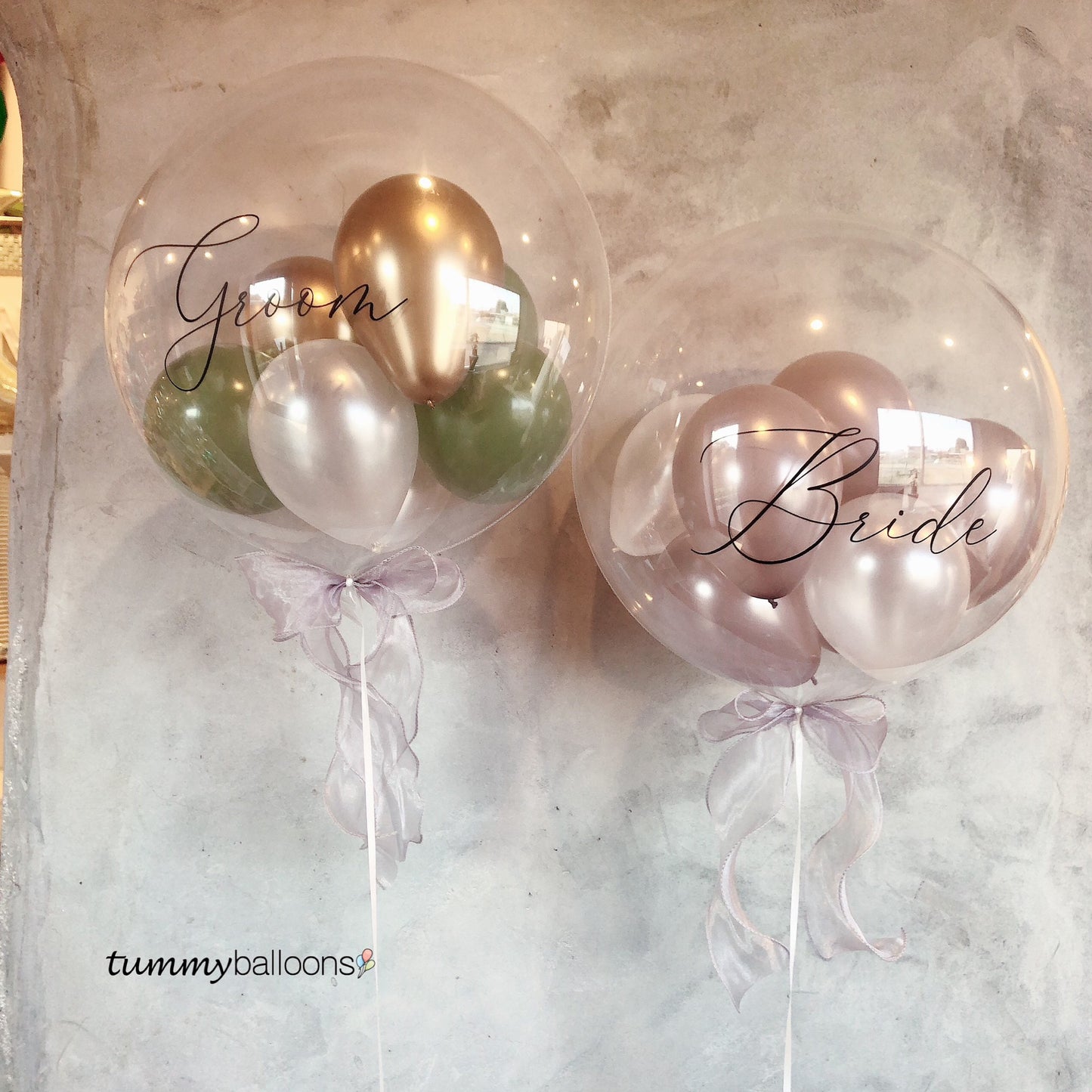 バルーンインバルーン*シルバーホワイト*bib-silverwhite