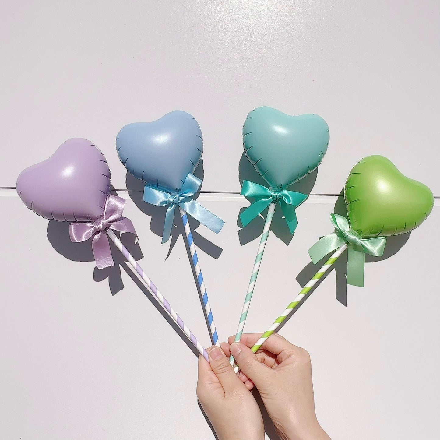 スティックバルーン【カスタム・ハートSサイズ】*balloon_customHS