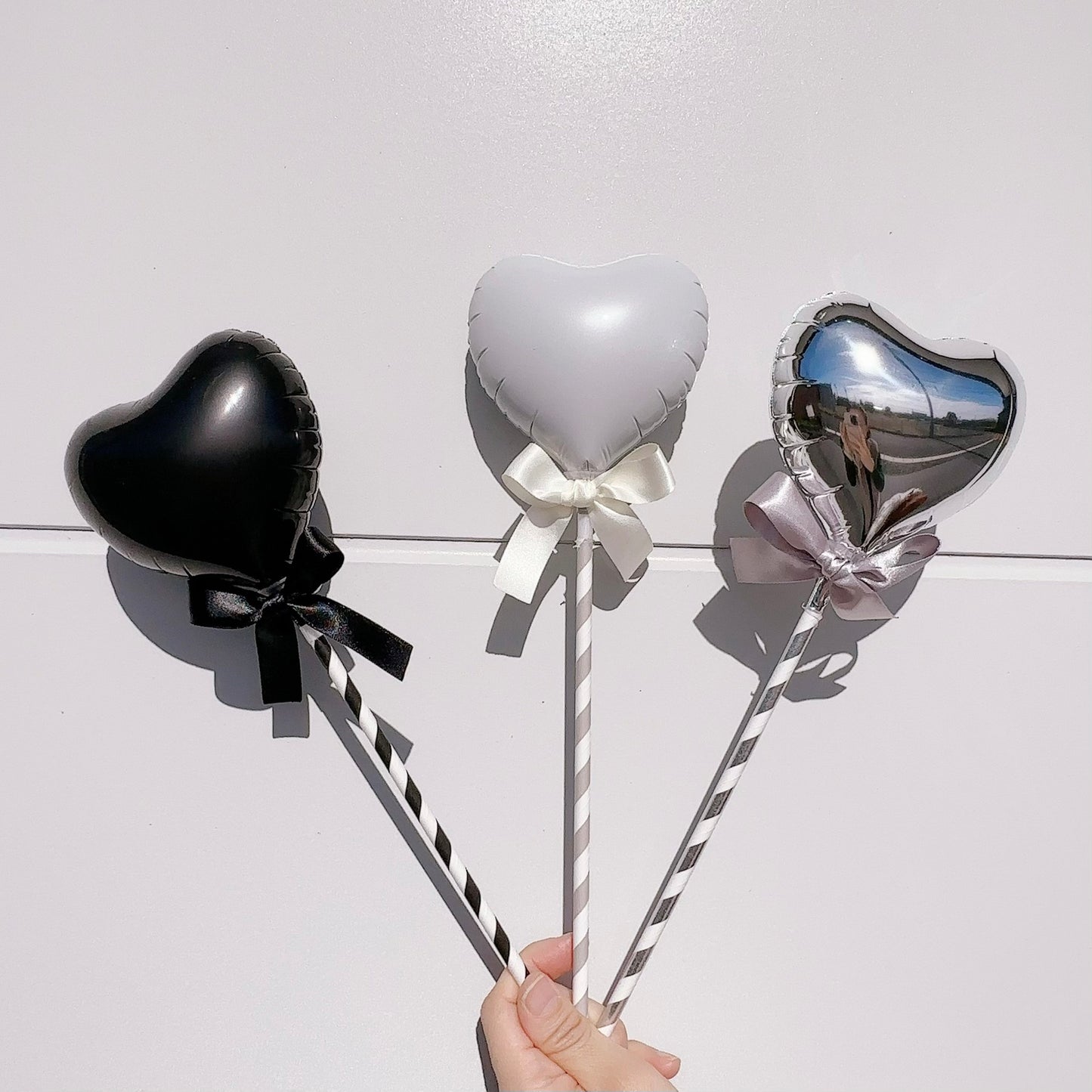 スティックバルーン【カスタム・ハートSサイズ】*balloon_customHS