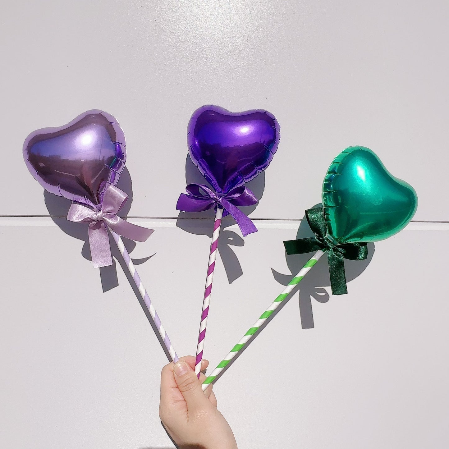 スティックバルーン【カスタム・ハートSサイズ】*balloon_customHS