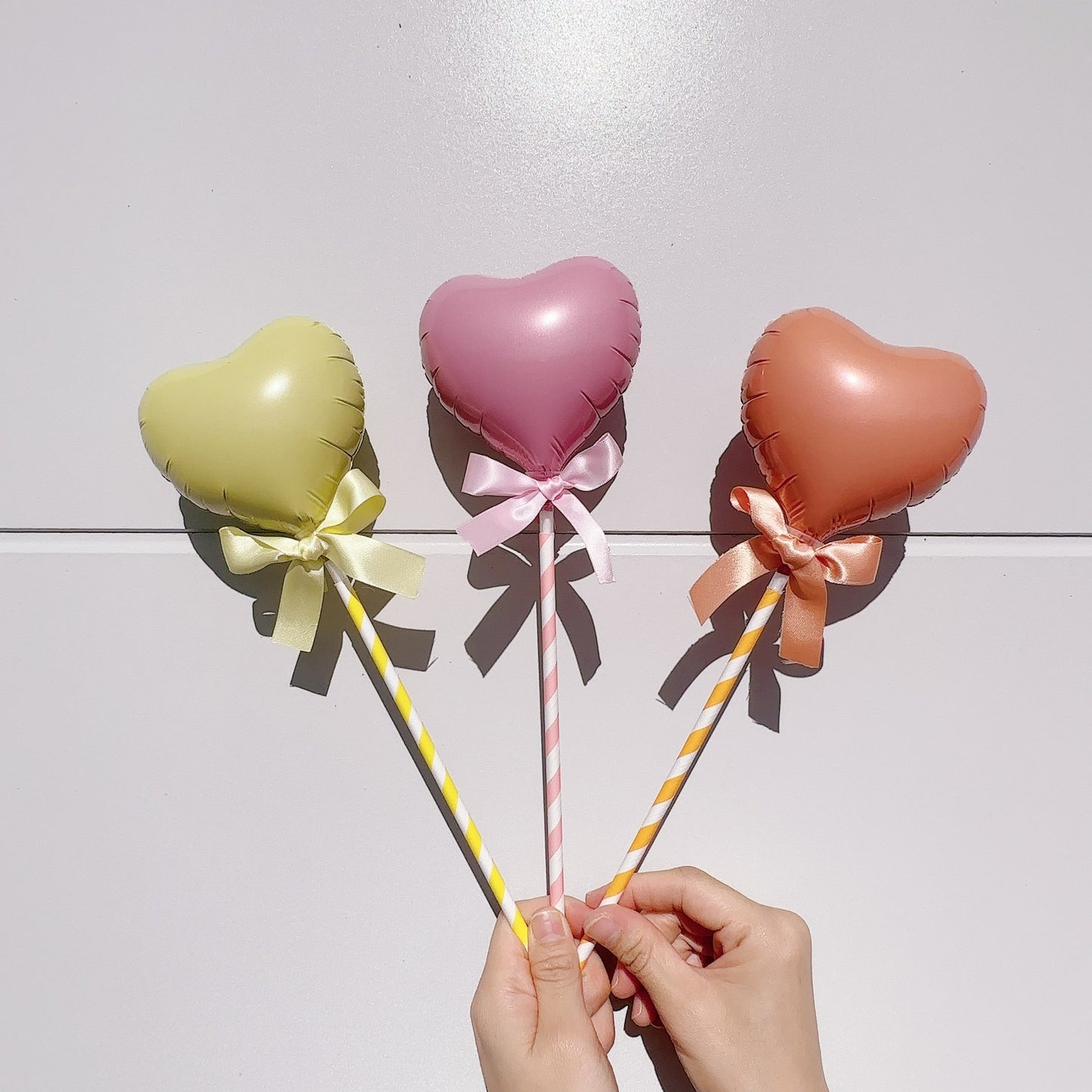 スティックバルーン【カスタム・ハートSサイズ】*balloon_customHS