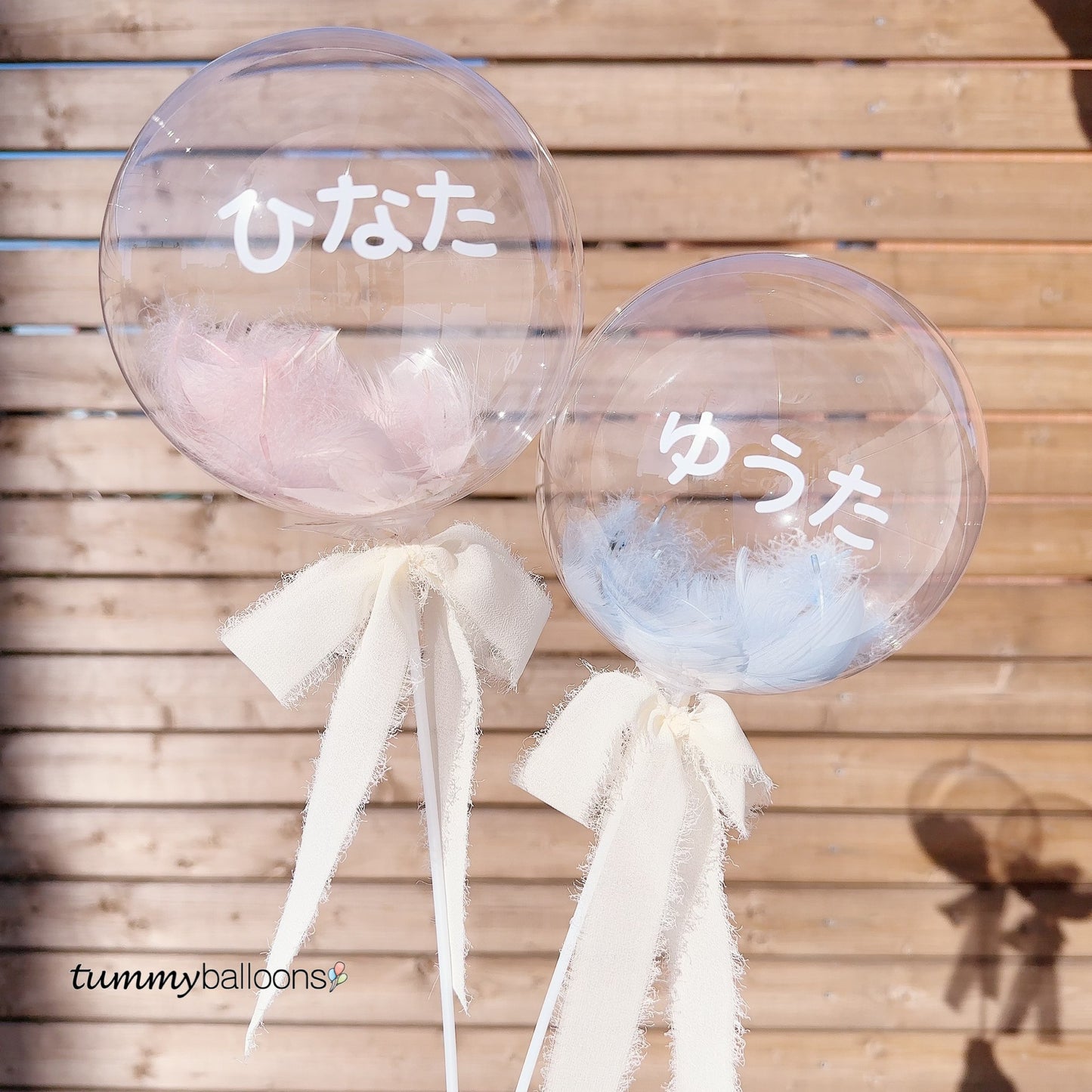 クリアバルーン*フェザーSサイズ*cb-feather_s