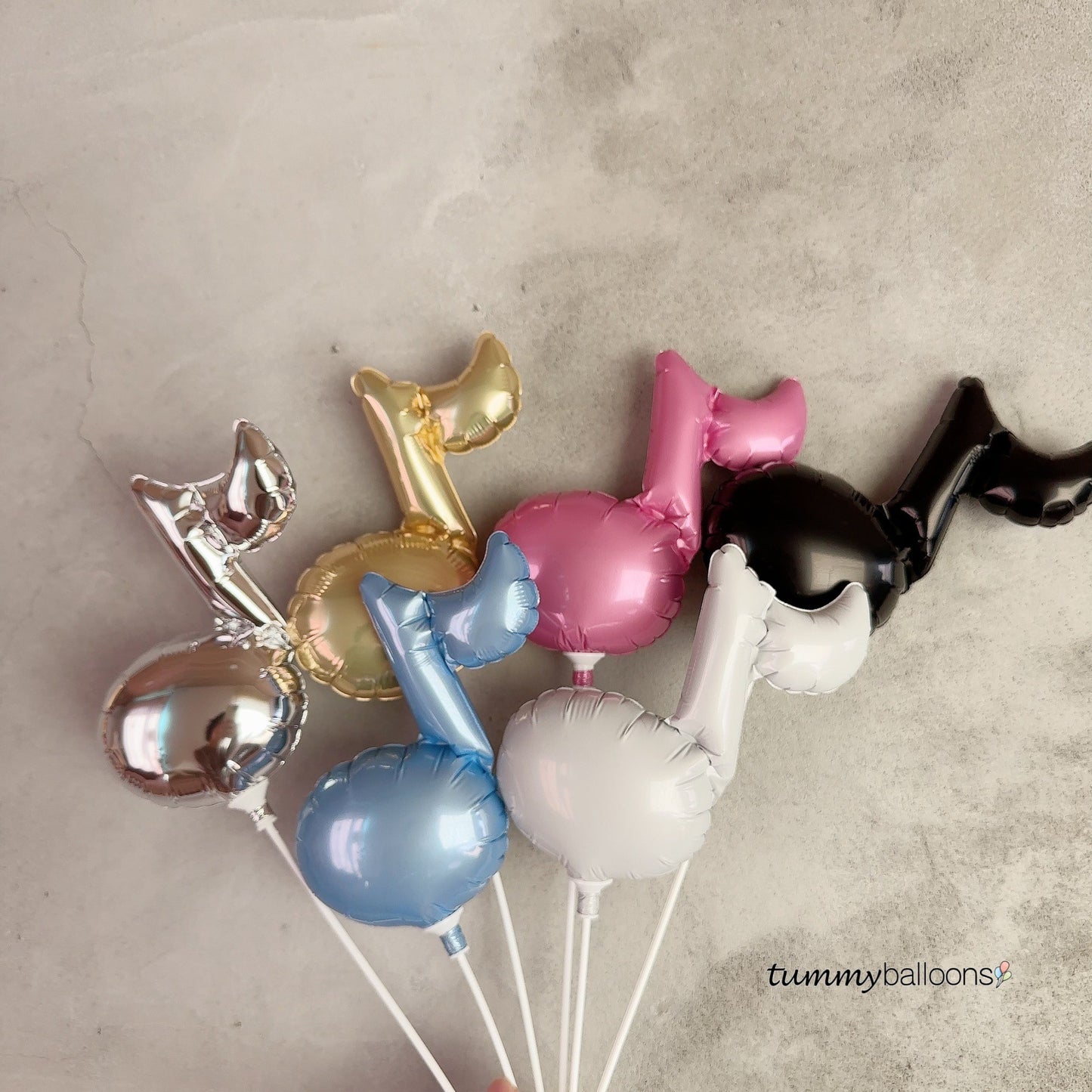 単品バルーン【mini音符】*balloon_minimusic