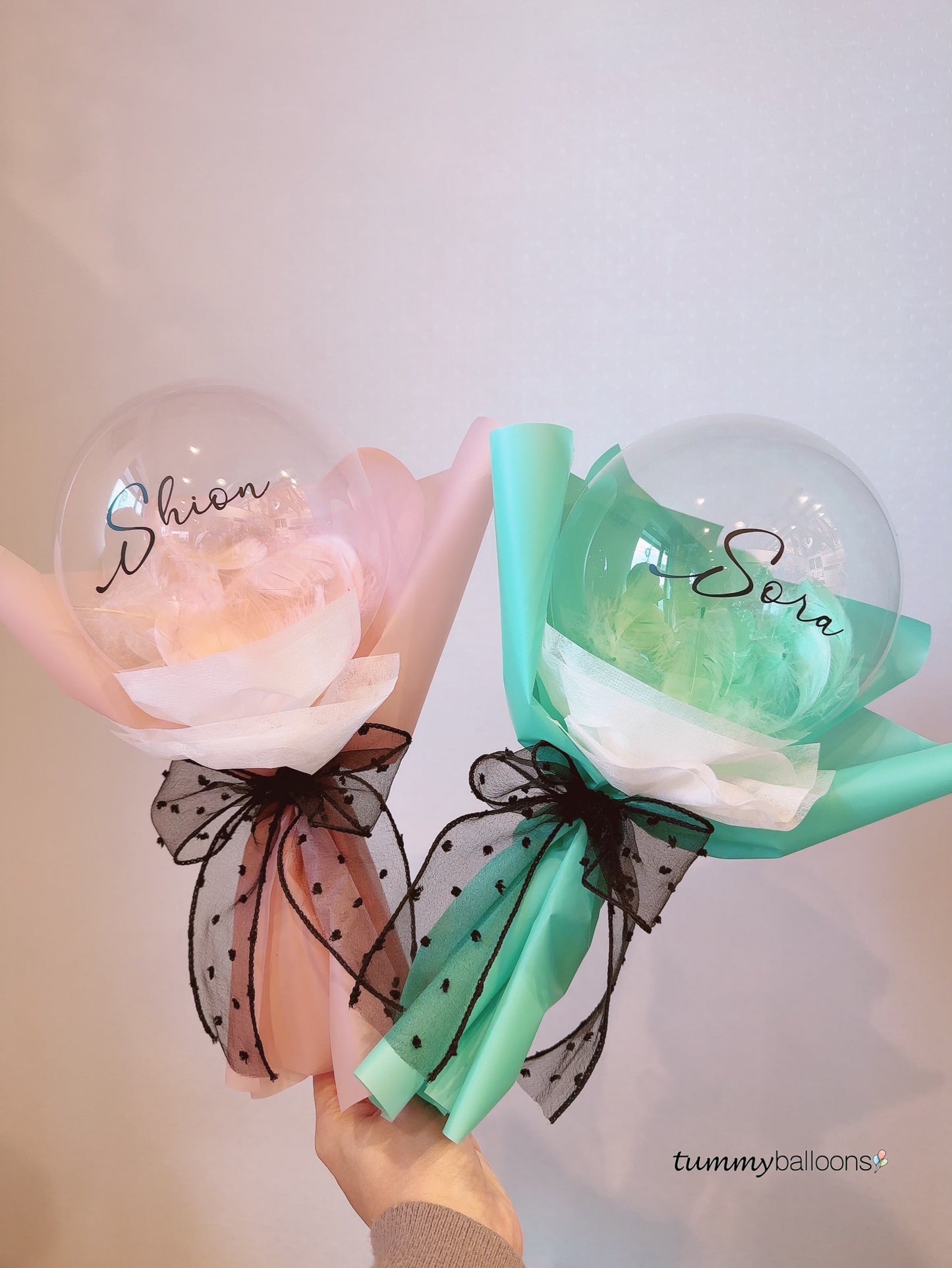 クリアフェザーS*花束タイプ*cb-feather_s_flower