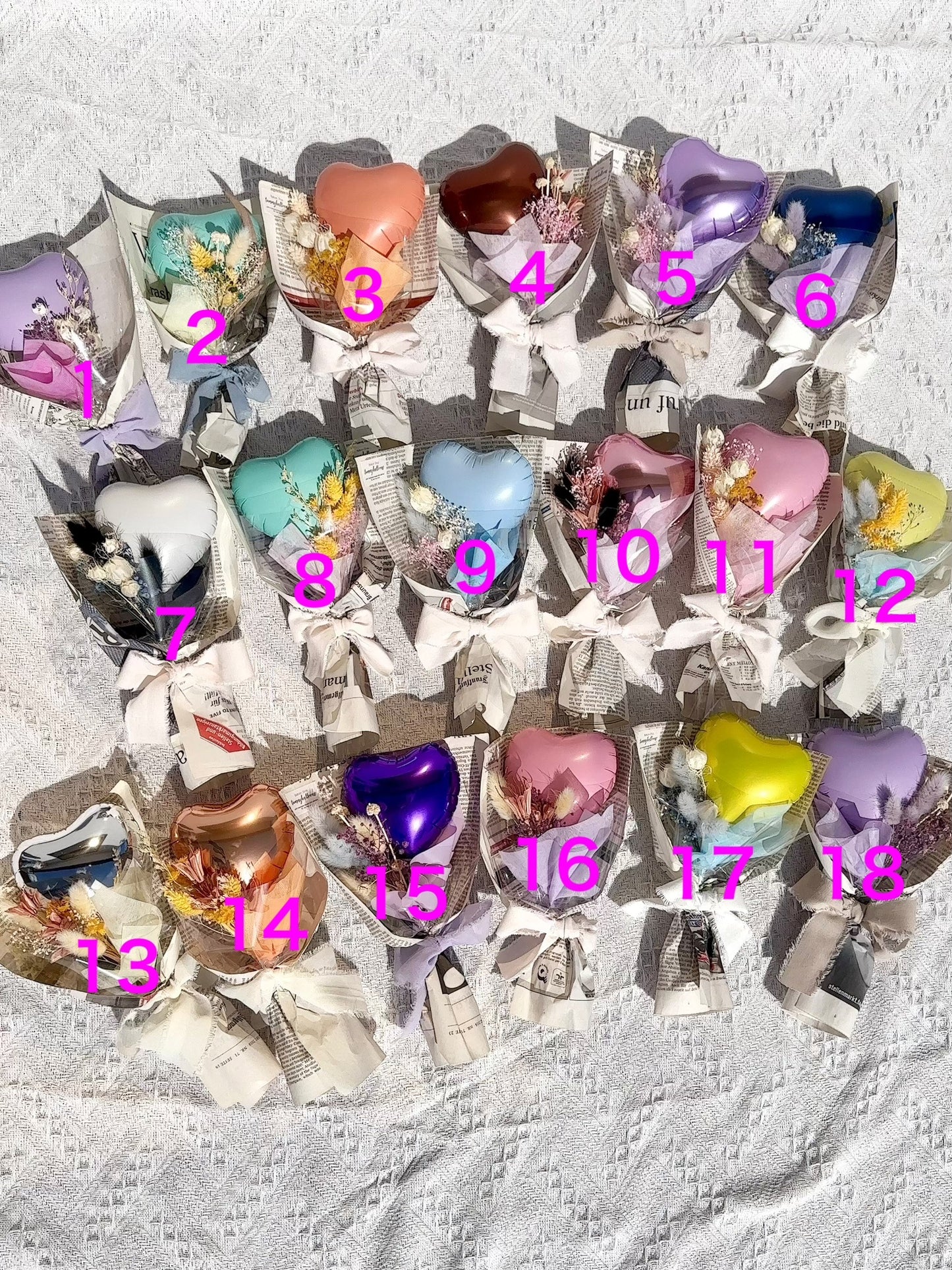 1点ものドライフラワーブーケ・Sサイズ*b-onliyone-dry-S