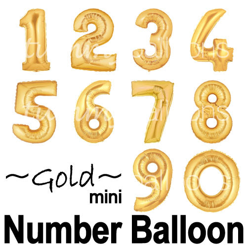 ナンバー入りバルーンブーケM・ドット＊b-number_dot