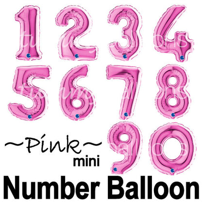 ナンバー入りバルーンブーケM・ドット＊b-number_dot