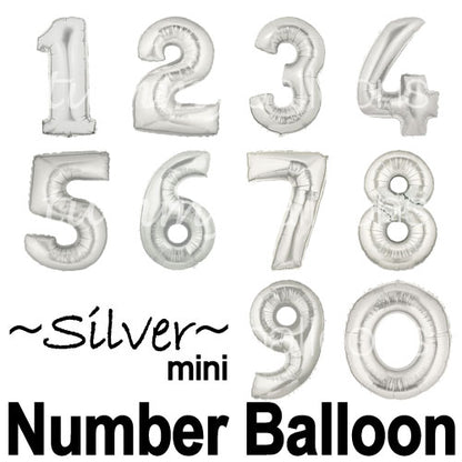 ナンバー入りバルーンブーケM・ドット＊b-number_dot