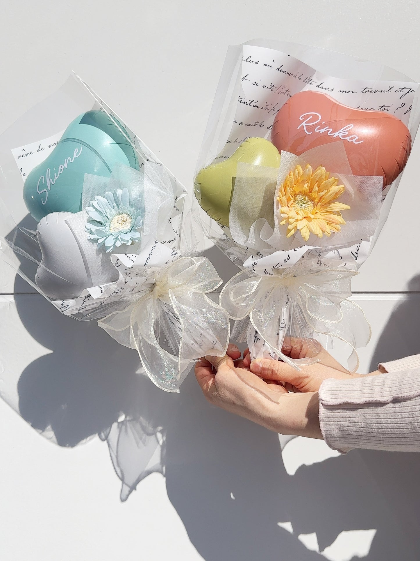 花付きおまかせブーケ・M＊b-flower_omakaseM