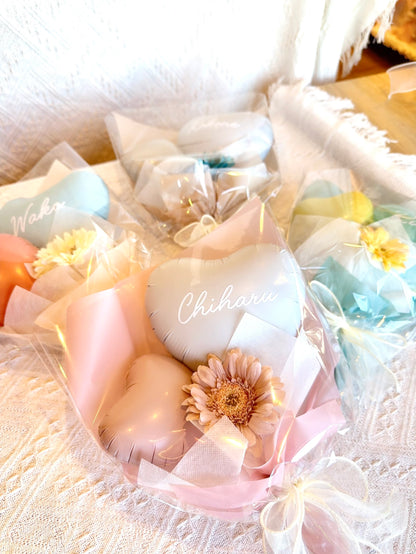 花付きおまかせブーケ・M＊b-flower_omakaseM